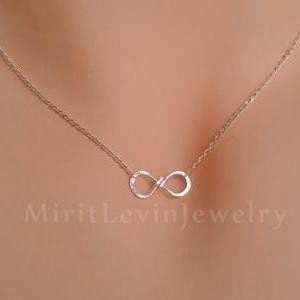 Infinity choker necklace, Infinity ..