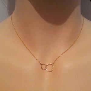 Love Link choker necklace - Gold or..