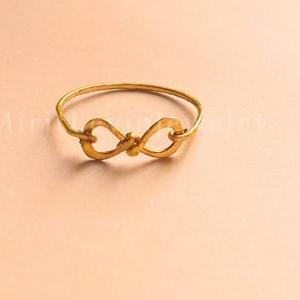 Infinity Ring,infinity Jewelry, 14k Gold Filled,..