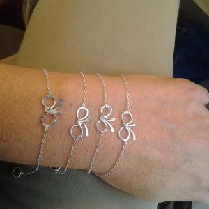 Bridesmaids jewelry Gift idea, Knot..