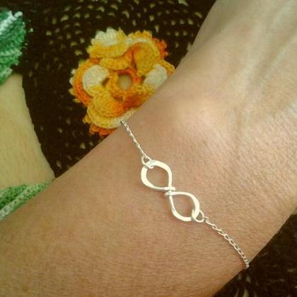 Infinity Choker Necklace Handmade Infinity Tiny..