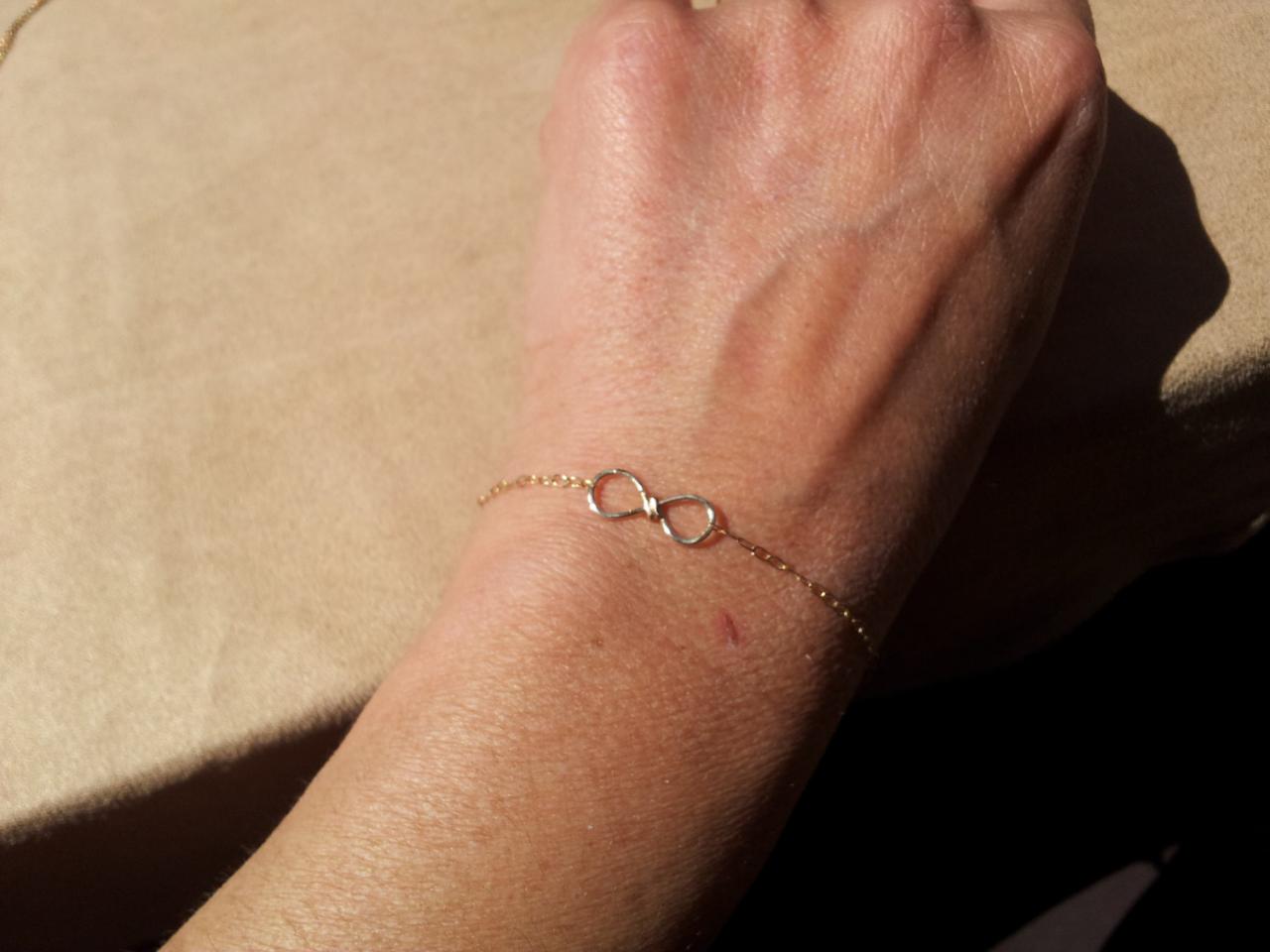 Bridesmaid infinity bracelet outlet
