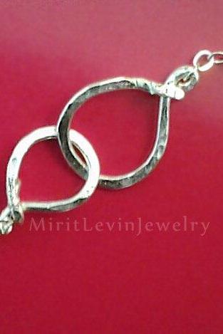 Friend Friendship Bracelet Or Anklet , Sterling Silver Or Gold Filled, Gifts For Friends Birthday